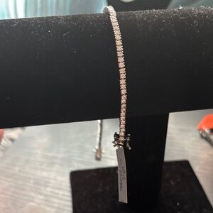 Elegant 925 sterling Silver Tennis Bracelet